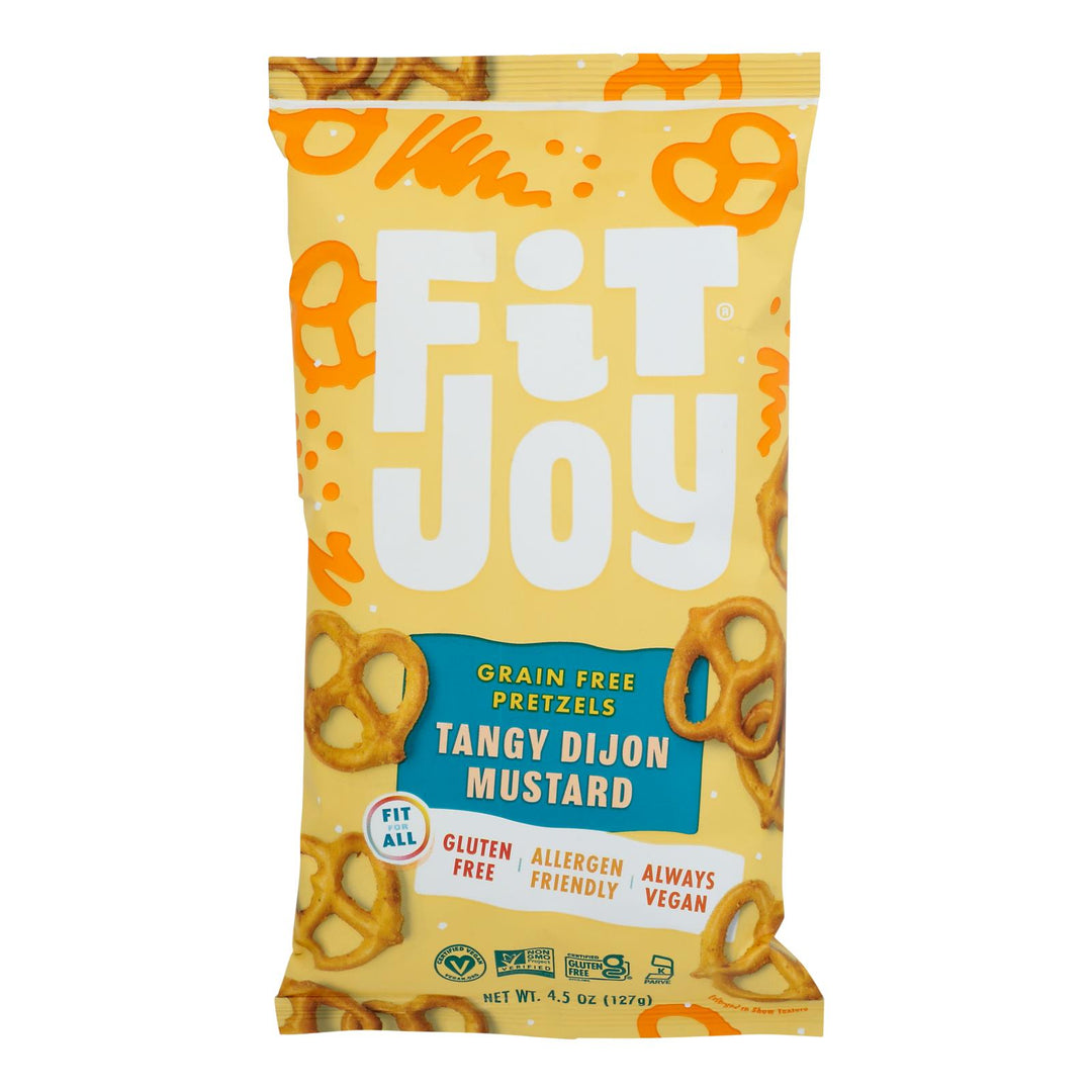 Fitjoy - Pretzels Green Fr Honey Mstrd - Case Of 12 - 4.5 Oz - Maras Green
